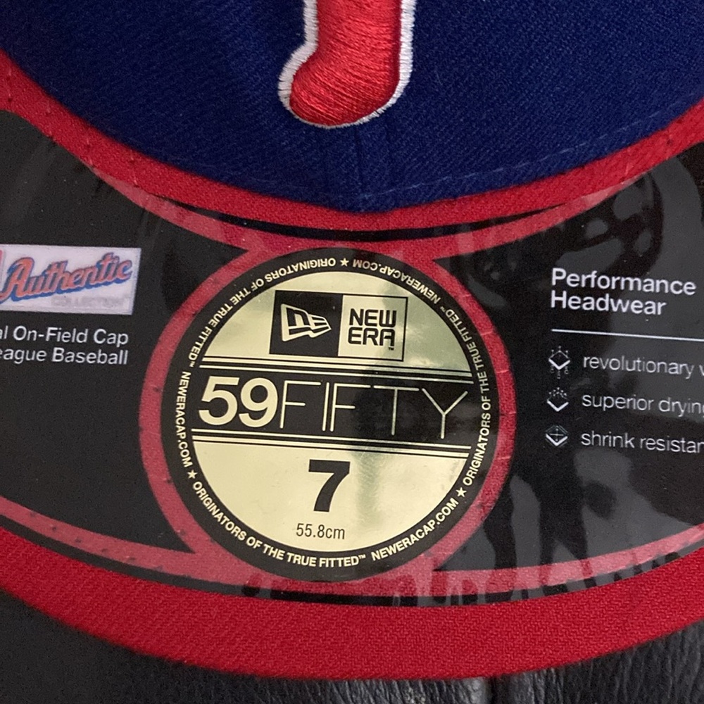 New Era Philadelphia Phillies Blue and Red Cap - Picture 3 of 4